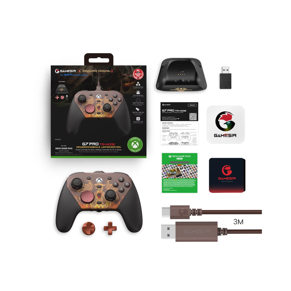 GameSir G7 Pro Wireless Controller – Dragon’s Dogma II Limited Edition