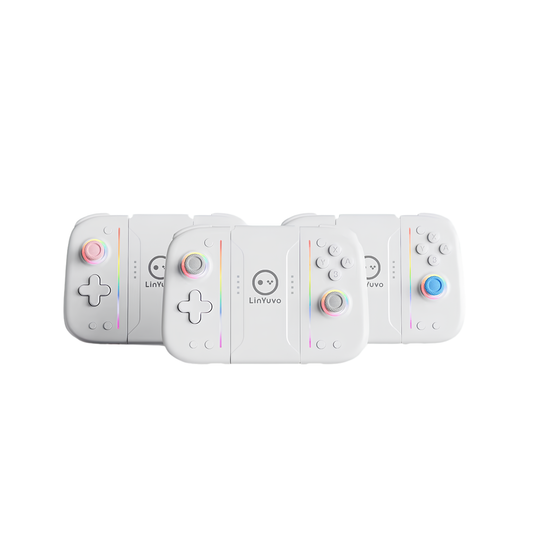 Linyuvo KS52 Wireless Joy-Con Pad for Nintendo Switch: Anti-Drift Hall Effect & Macro Buttons