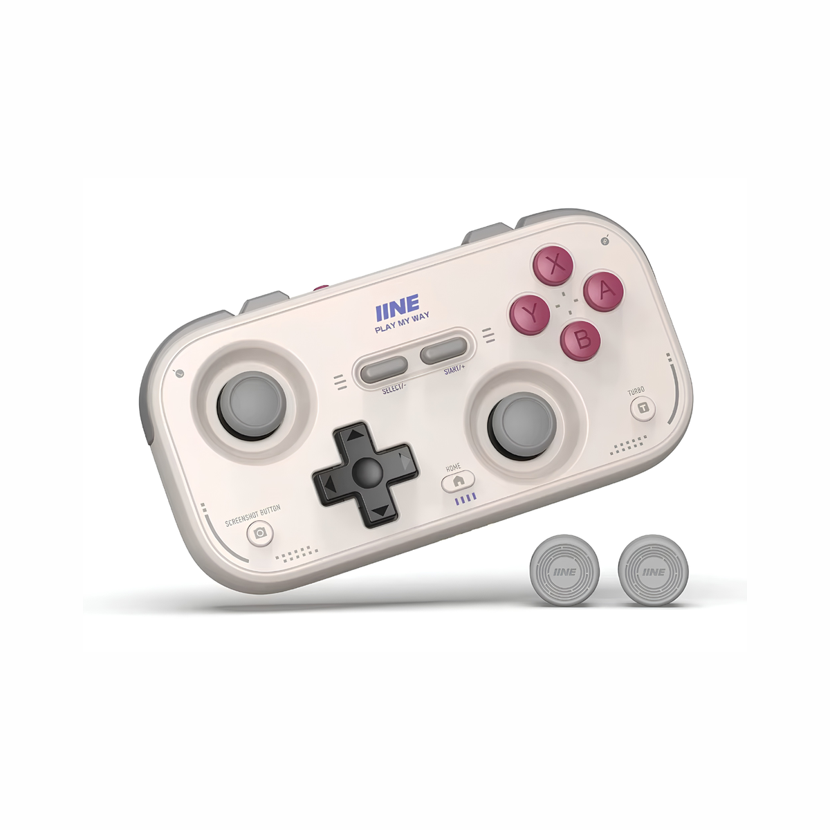 IINE Retro Pocket Wireless Controller for Nintendo Switch: Hall Effect Joysticks & Classic GameCube Style