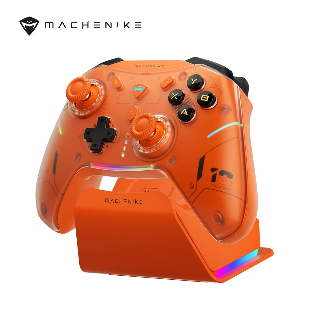 MACHENIKE G5Pro V2 Tri Mode Gaming Controller Optical Trigger ABXY Button Hot-Swappable Joystick 4K Resolution for Switch PC