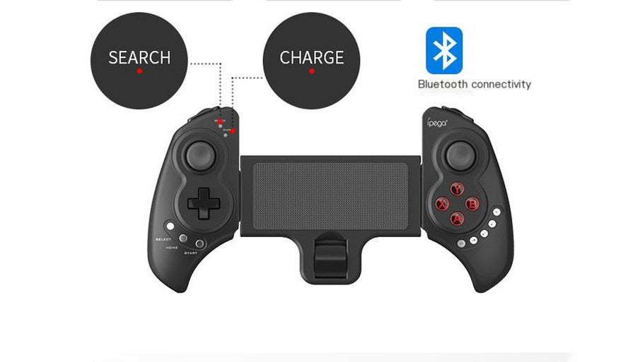Wireless Telescopic Mobile Gaming Controller Stretchable Phone FPS Gamepad