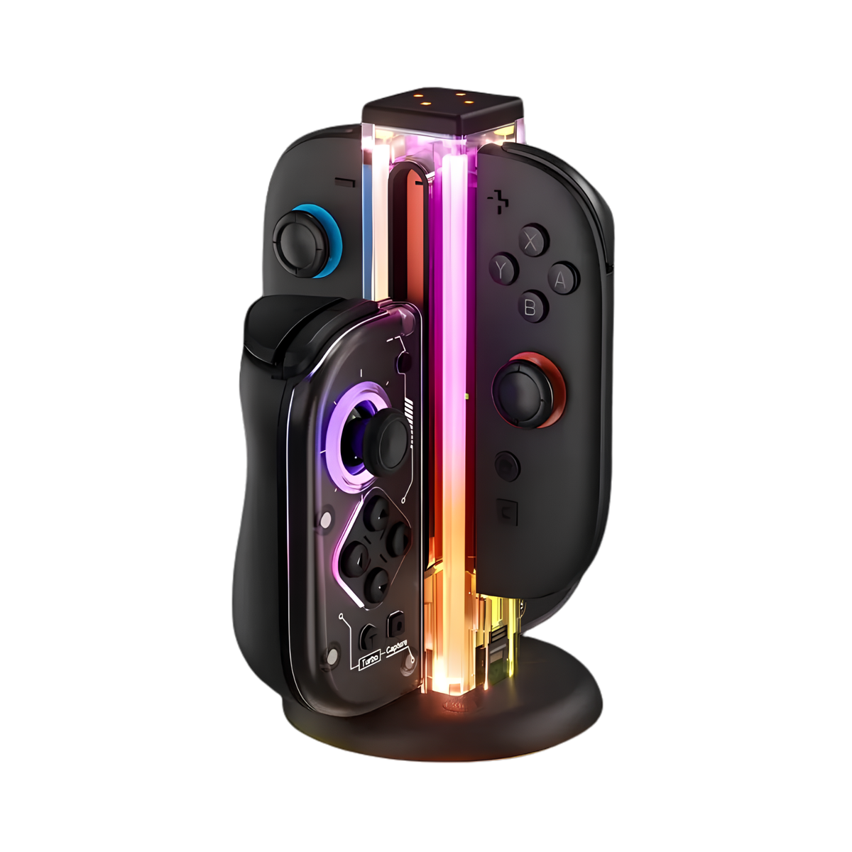 NYXI Zeus Controller Charging Dock Wireless Gamepad Charger Base for Switch