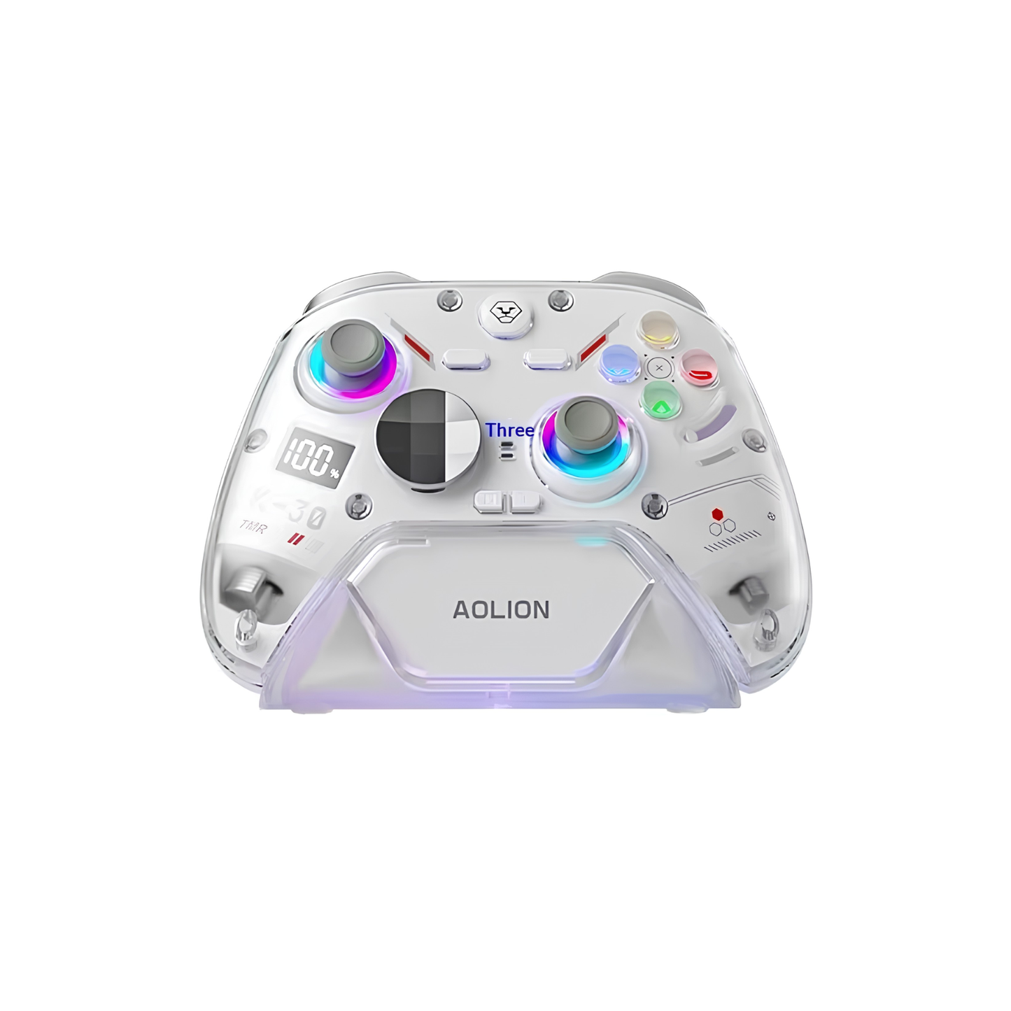 Aolion K30 Wireless Gaming Controller – Ultimate Precision & RGB Style