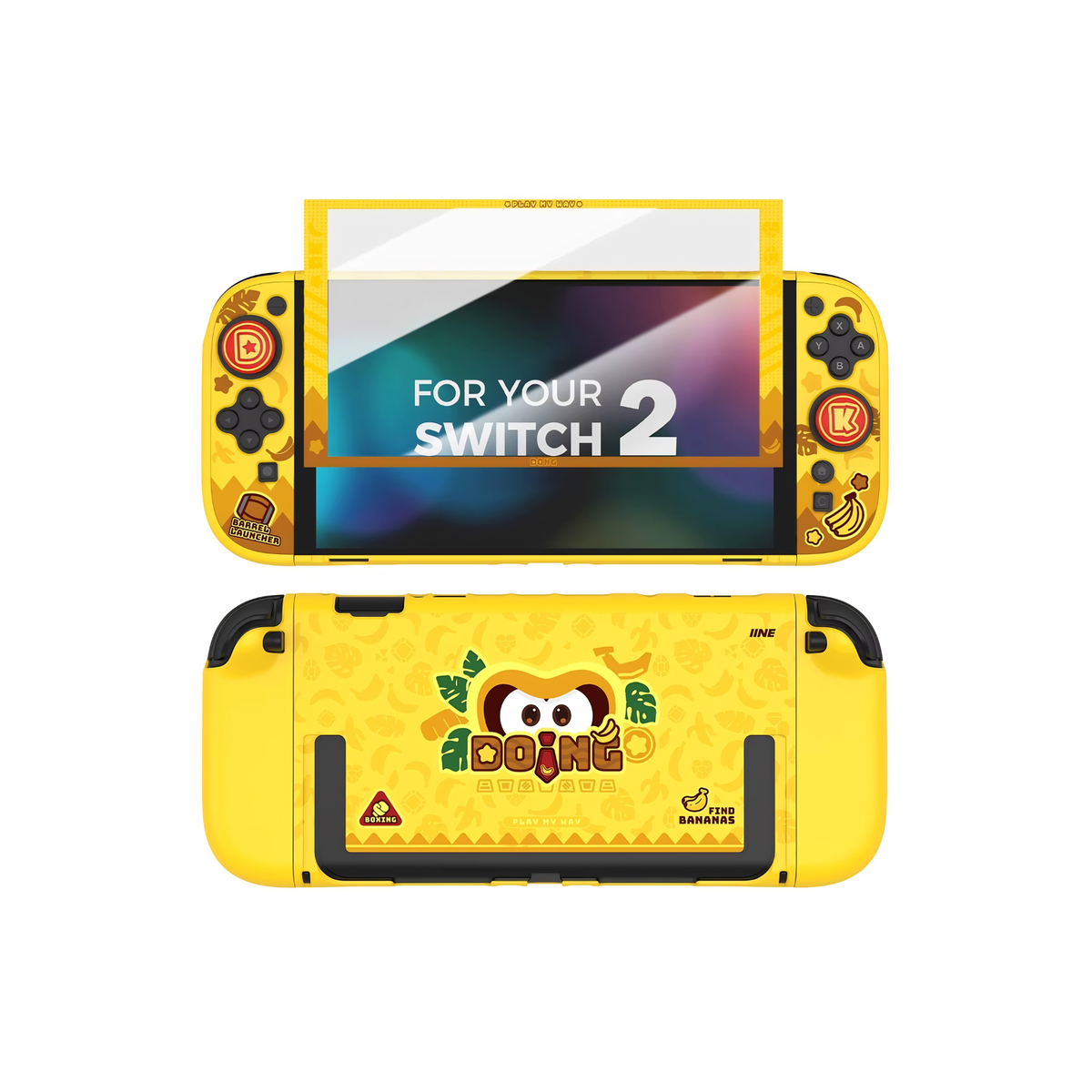IINE Banana Hero Protection Series – Custom Accessories for Switch 2