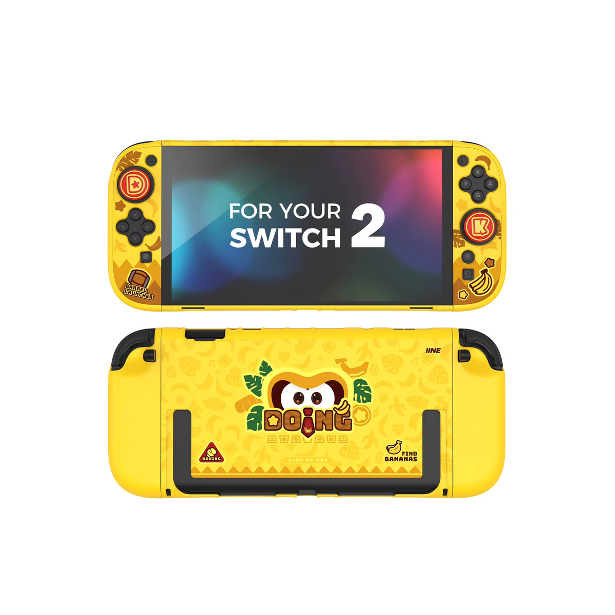 IINE Banana Hero Protection Series – Custom Accessories for Switch 2