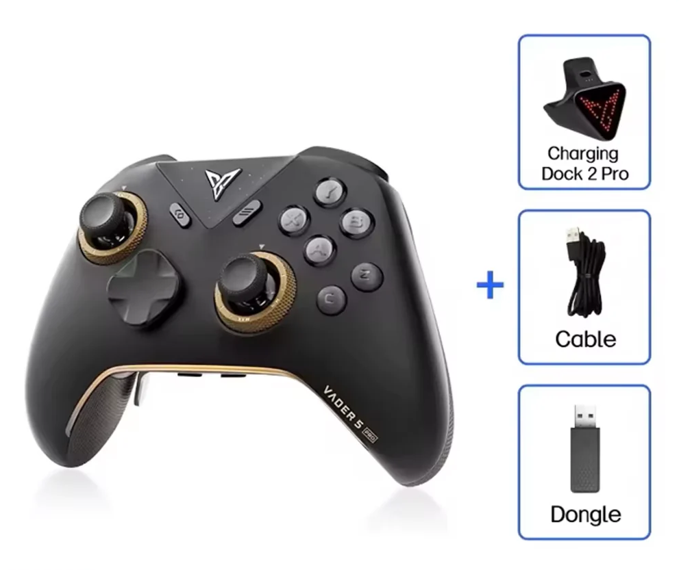 Flydigi Vader 5 Pro Wireless Controller | Force Adjustable | 1000Hz | Elite