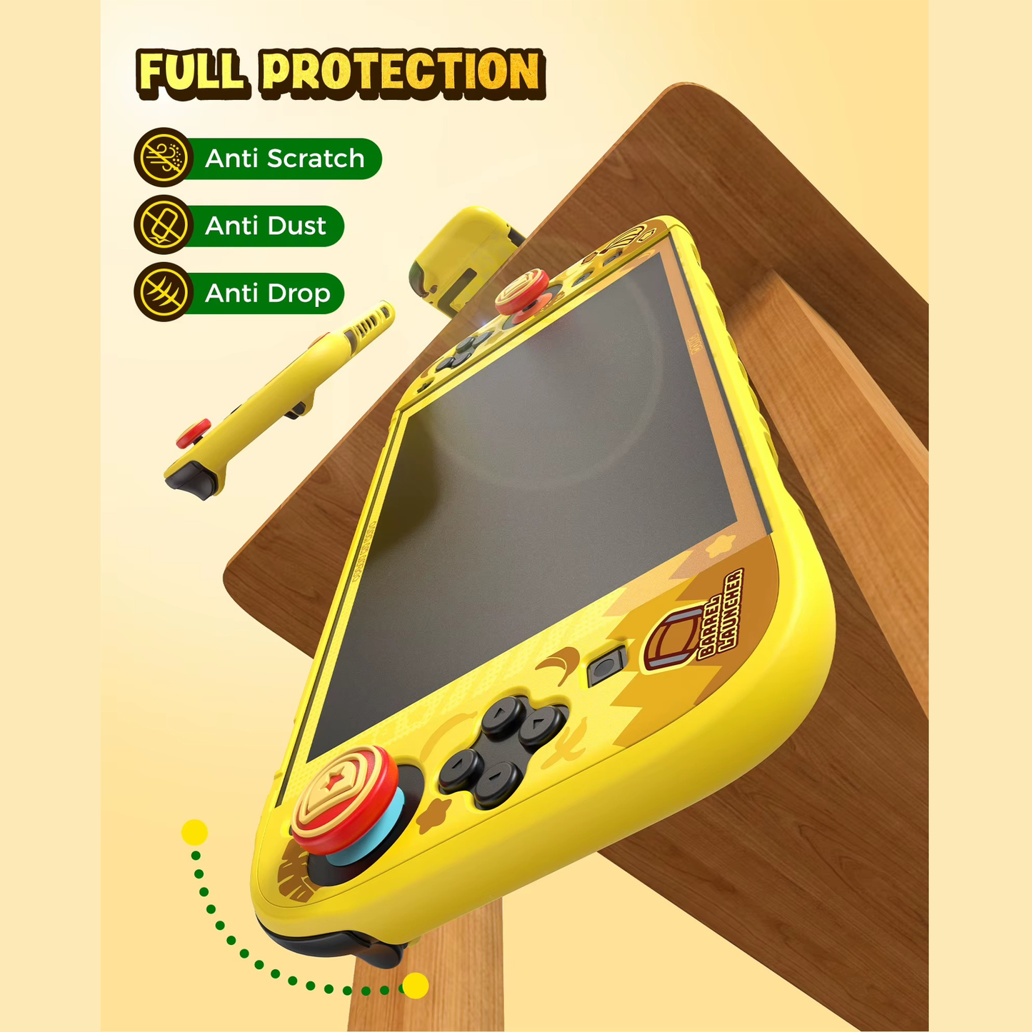 IINE Banana Hero Protection Series – Custom Accessories for Switch 2