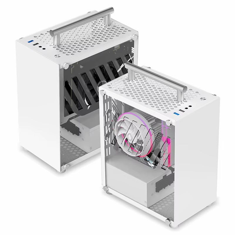 Urban T40 Mini | 7L SFF Portable Gaming PC Chassis Fits SFX PSU & 206mm GPU