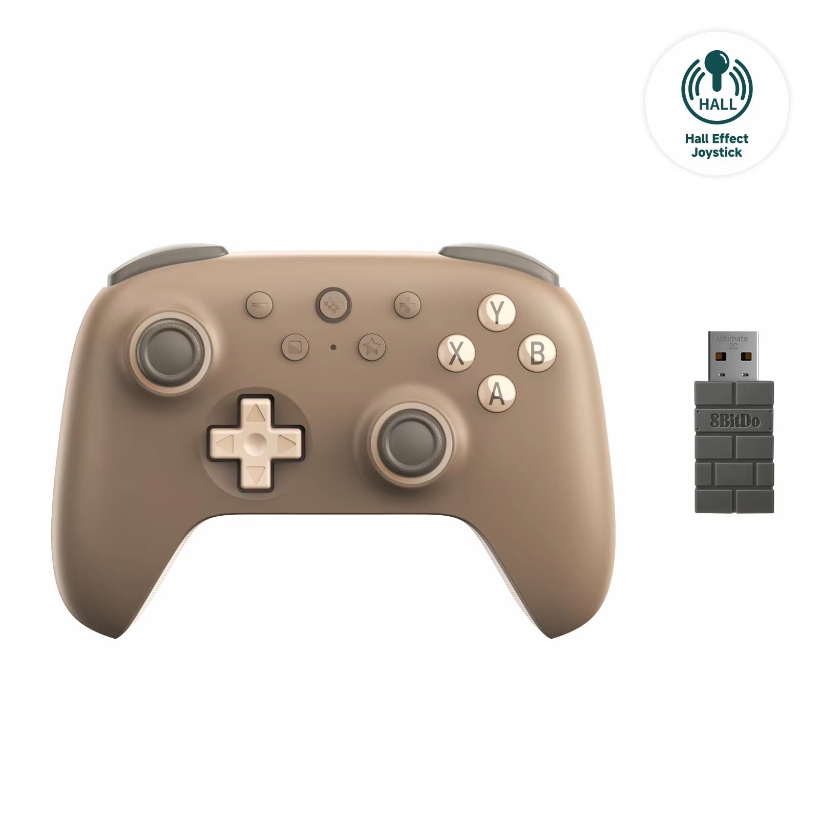 8Bitdo Ultimate 2C Wireless Gaming Controller，Gamepad with  Effect for PC, Windows 10, 11, Steam Deck, Raspberry Pi, Android