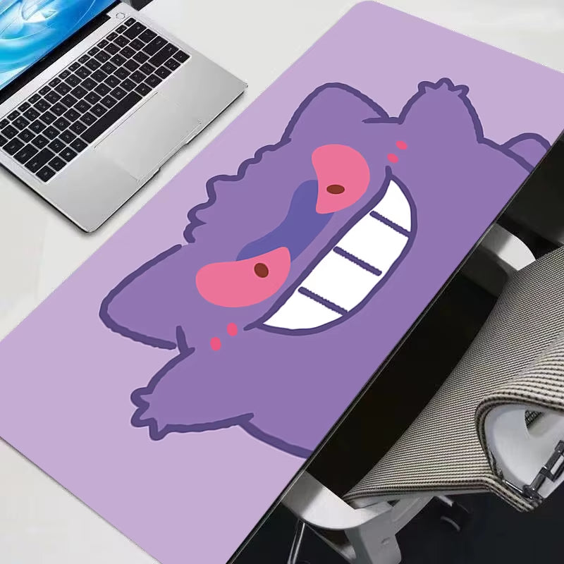 Mouse Pad Kawaii G-Gengar Gaming Accessories PC Computer Mouse Pads Keyboard Gamer Desk Mat Alfombrilla Xxl Mousepad
