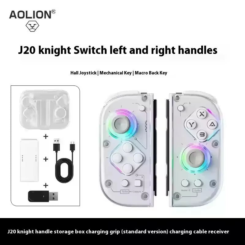 Aolion J20 Knight Wireless Joypad Switch/Switch 2 Hall Effect Joysticks & RGB