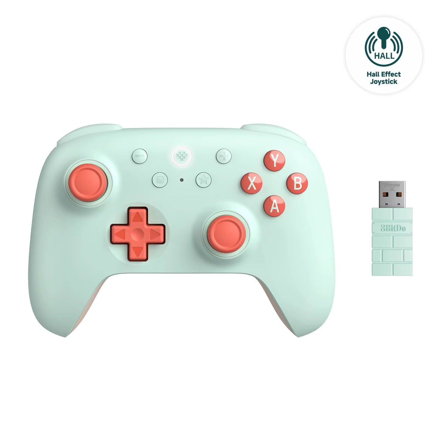 8Bitdo Ultimate 2C Wireless Gaming Controller，Gamepad with  Effect for PC, Windows 10, 11, Steam Deck, Raspberry Pi, Android