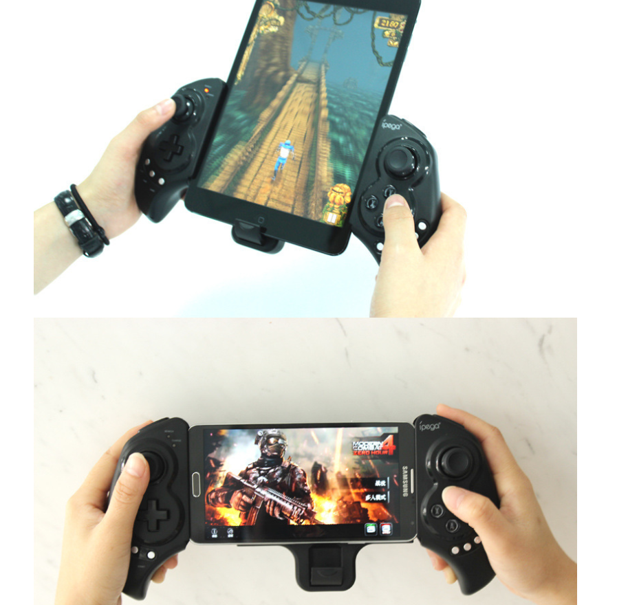 Wireless Telescopic Mobile Gaming Controller Stretchable Phone FPS Gamepad