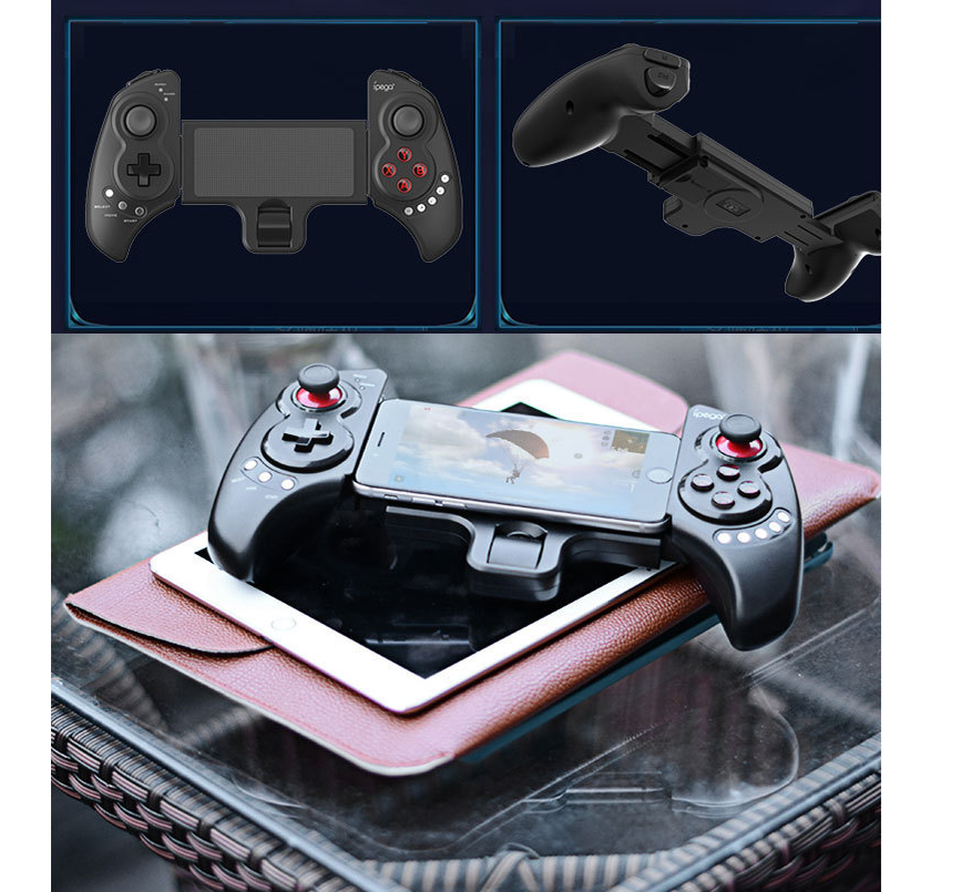 Wireless Telescopic Mobile Gaming Controller Stretchable Phone FPS Gamepad