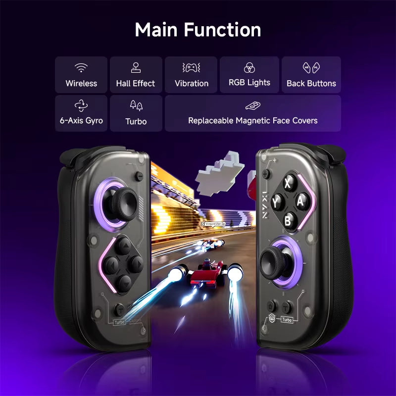 NYXI Hyperion 2 Wireless Joypad for Switch & Switch 2 Hall Effect & Mid-Bridge