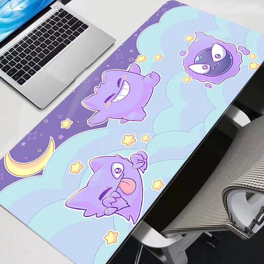 Mouse Pad Kawaii G-Gengar Gaming Accessories PC Computer Mouse Pads Keyboard Gamer Desk Mat Alfombrilla Xxl Mousepad