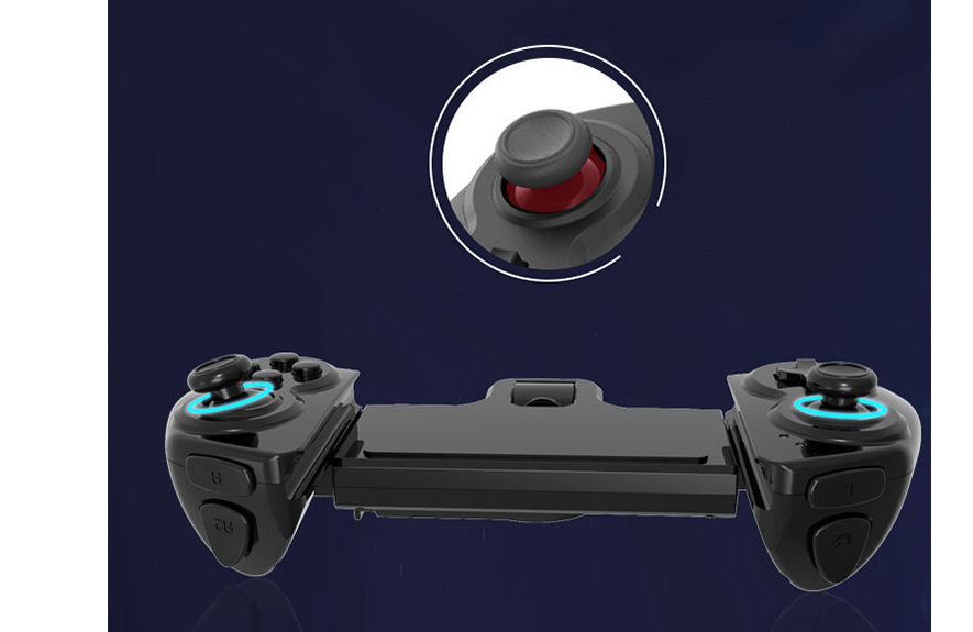 Wireless Telescopic Mobile Gaming Controller Stretchable Phone FPS Gamepad
