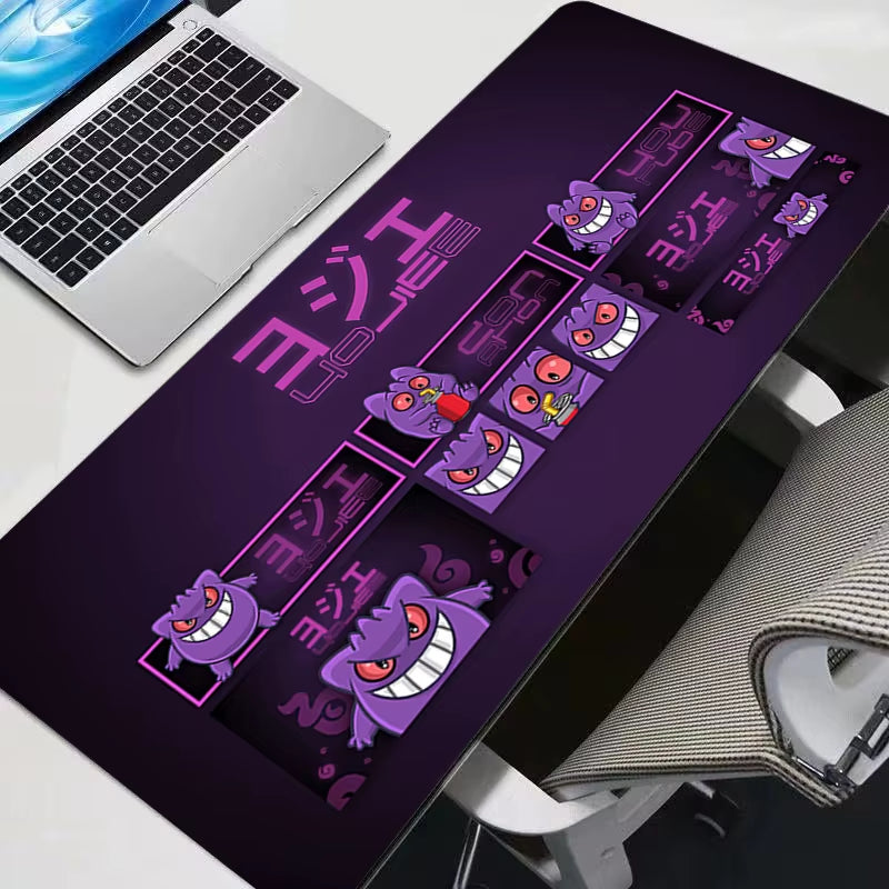 Mouse Pad Kawaii G-Gengar Gaming Accessories PC Computer Mouse Pads Keyboard Gamer Desk Mat Alfombrilla Xxl Mousepad