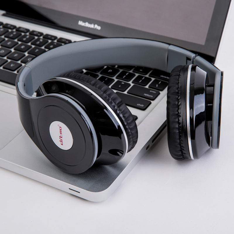 Wireless Bluetooth Headphones Foldable Gaming Headset with Mic for PC Phone